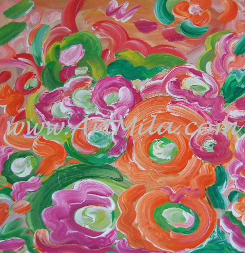 Orange Flowers