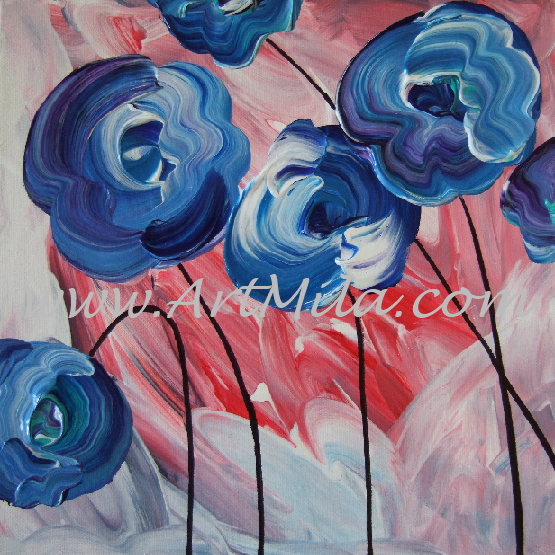 Blue Poppies